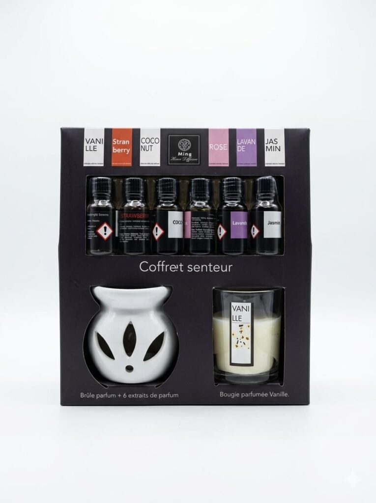 مبخرة مع عطر زيت